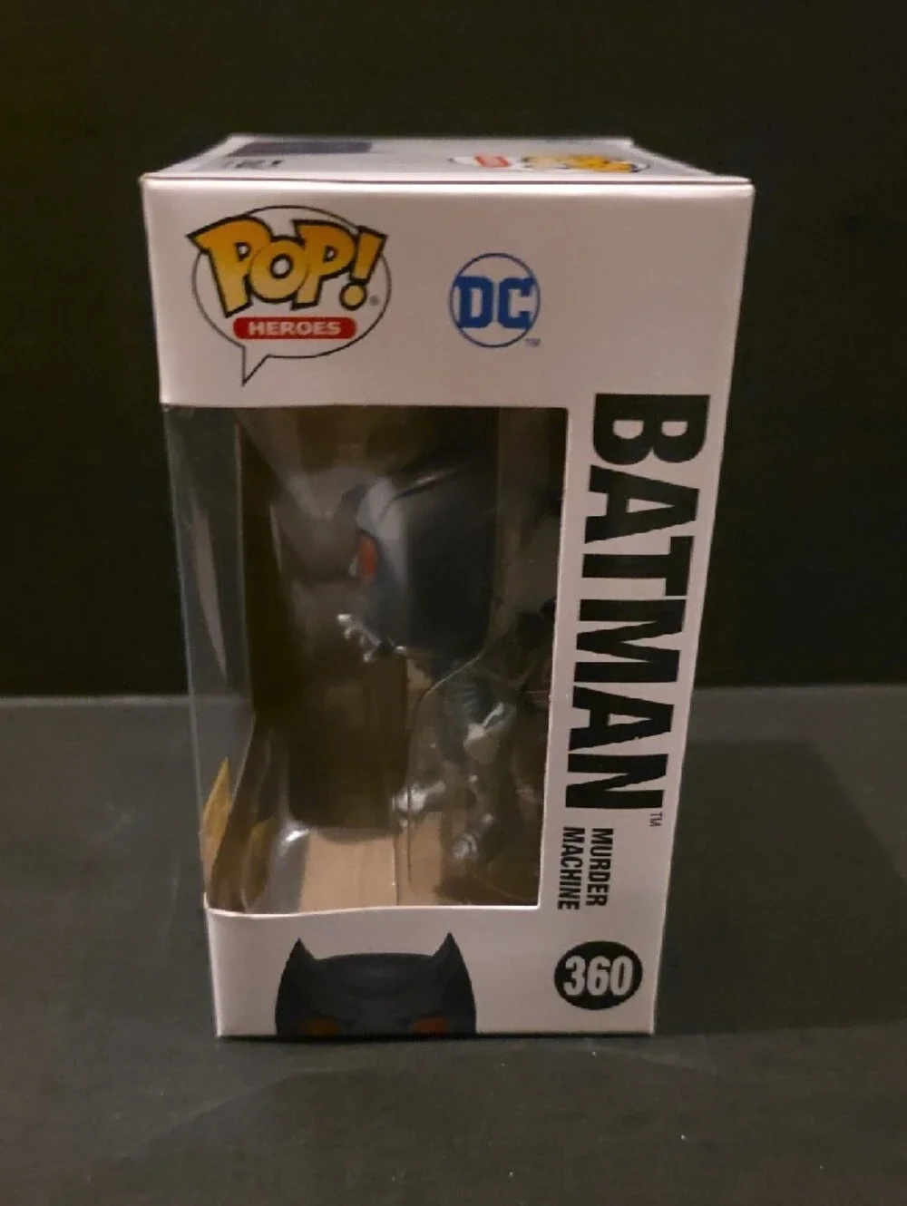 Funko Batman Pop! Figure — Gray with Red Eyes - Picture 3 of 6